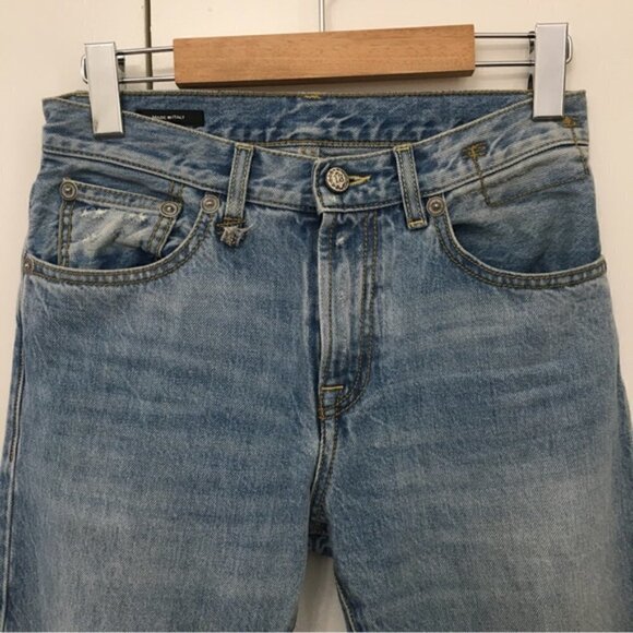 R13 Bowie Tilly w Fray Hem Jeans - Picture 3 of 13